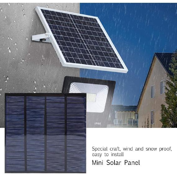 Hilitand 2Pcs DC 12V 150mA Solar Panel Mini Solar Battery Module with 1m Cable DIY Polysilicon Solar Cell Charger