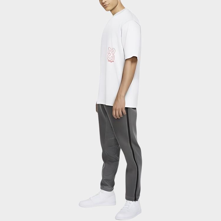 Jordan 23 Engineered Crew Neck Short Sleeve T-Shirt Men Tops White CN3104-100