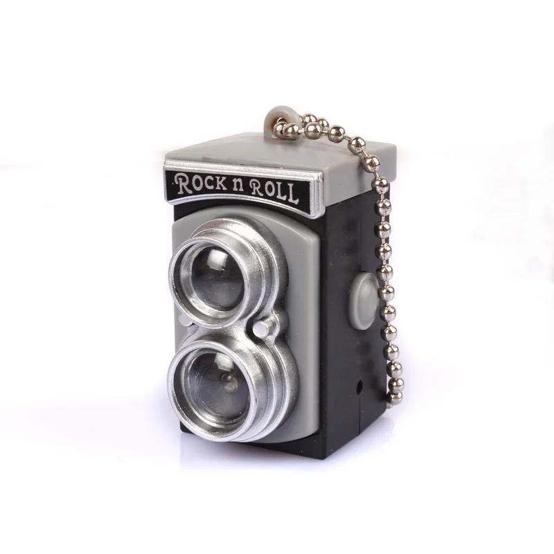 New Creative Mini Glow Baby With DSLR Camera Keychain With Flash Sound Effects Gift Toy Bag Accessories Kids Boy Gift Keychain