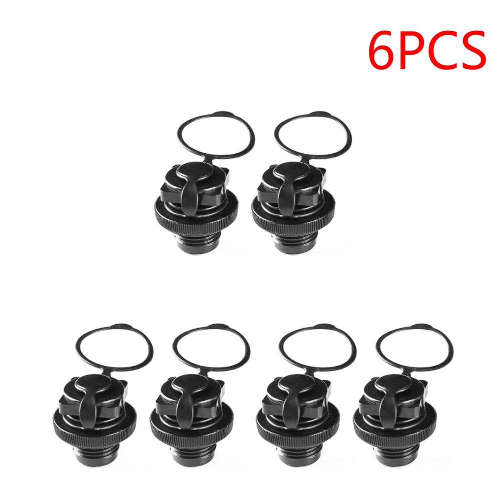 2 Pcs Mattress Airbed Air Valve Air Valve Nozzle Cap Air Mattress Plug Replacement Boston Valve For Inflatable Boat Kayak Raft