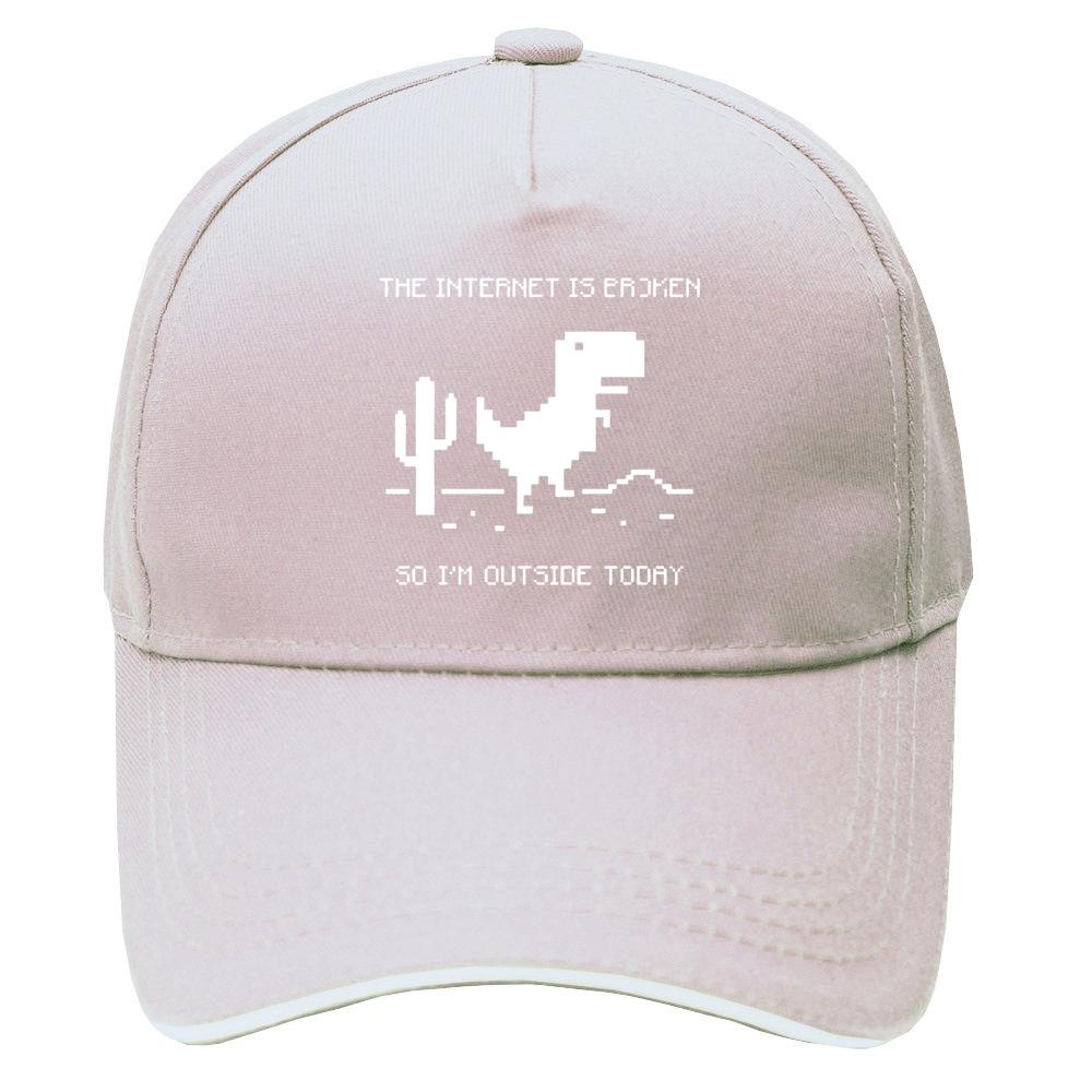 Şapcă Baseball Internetul este spart Pagina web Computer Dinozaur Pălărie Zi de naştere Pălării unisex Iubit Soţ Programator Şepci geek