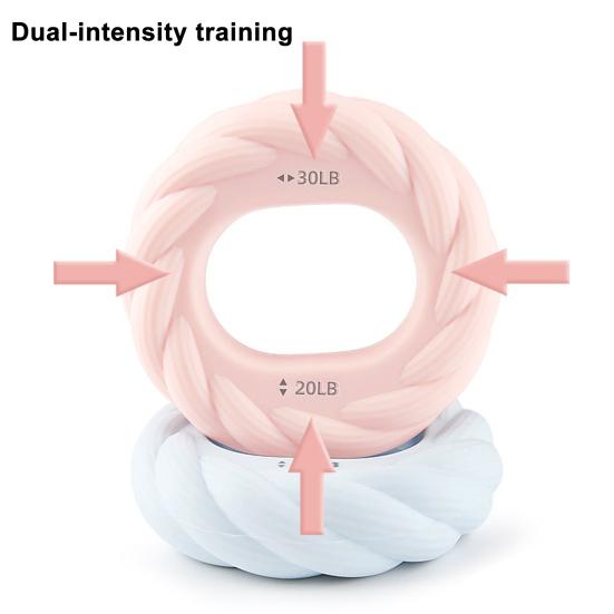 Silicone Grip Strengthener Hand Grip Exerciser Compact Design Portable Ergonomic Grip Strength Trainer Effective Forearm Strengthener