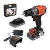 18V Cordless Drill Driver + 2 X 2Ah Batteries + Charger - BLACK&DECKER - BCD382D2XK-QW - With Carrying Case