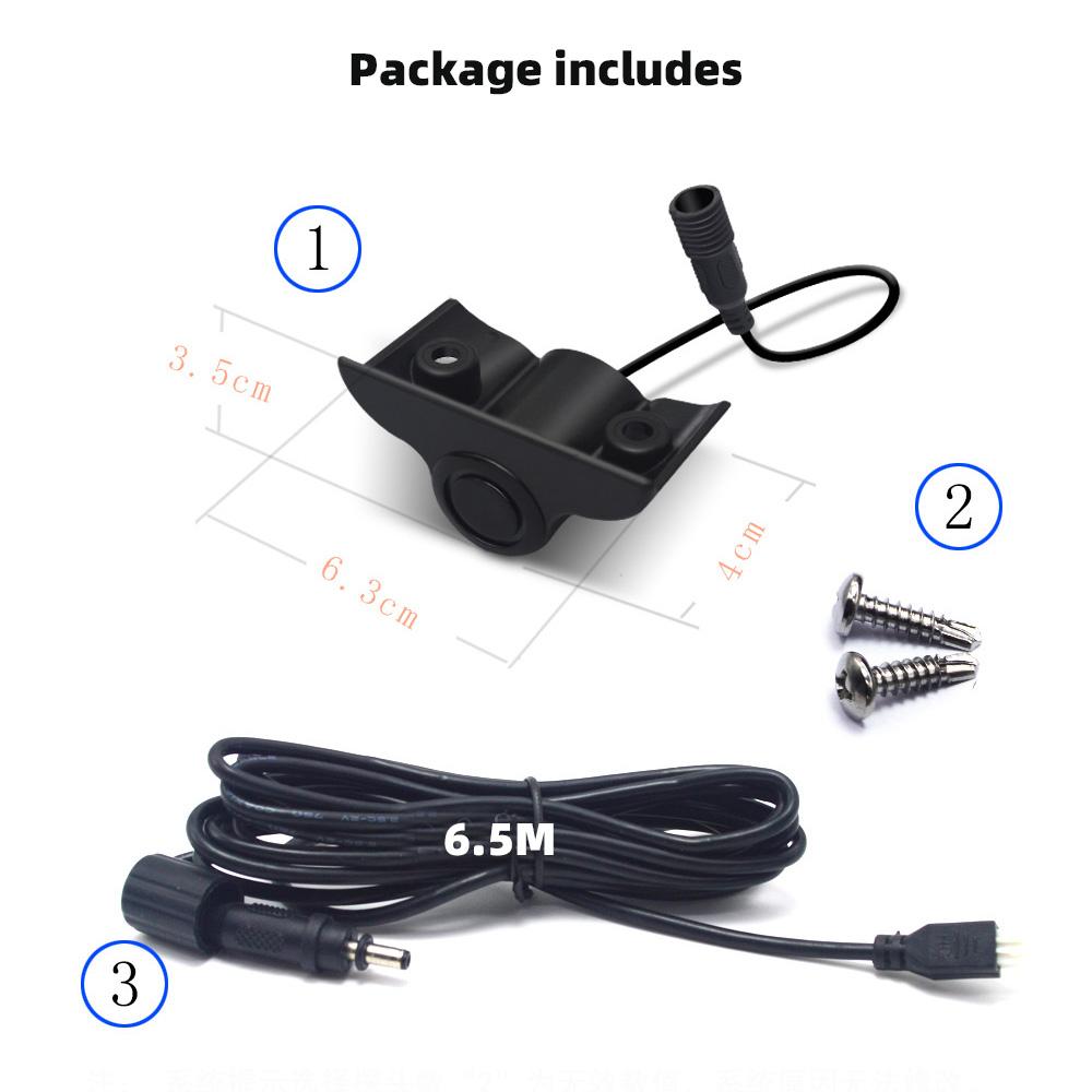 Kit senzori de parcare cu instalare externă pentru vehicul, detectare cu ultrasunete inversă, pentru sisteme de monitorizare radar de marșarier pentru camioane și furgonete