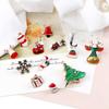 2022 Christmas Brooch: Trendy Alloy Badge & Cute Medal Pin