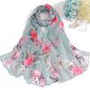 New Women's Air Conditioning Thin Silk Scarf  Silk Emulated Silk Versatile Silk Scarf  Sun Protection Scarf  Colorful Scarf
