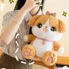Choker Loving Heart Dog Plush Toy Cartoon Stuffed Animal Doll Decoration Gift