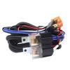 12V 80A Wiring Kit H4 Headlight Relay For Headlight Upgrade High Temperature Resistant Headlight Relay Harness Wiring Kit