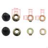 E Motor Nuts Kit DIY Parts Hub Screws for Cycling Sports Riding Adults