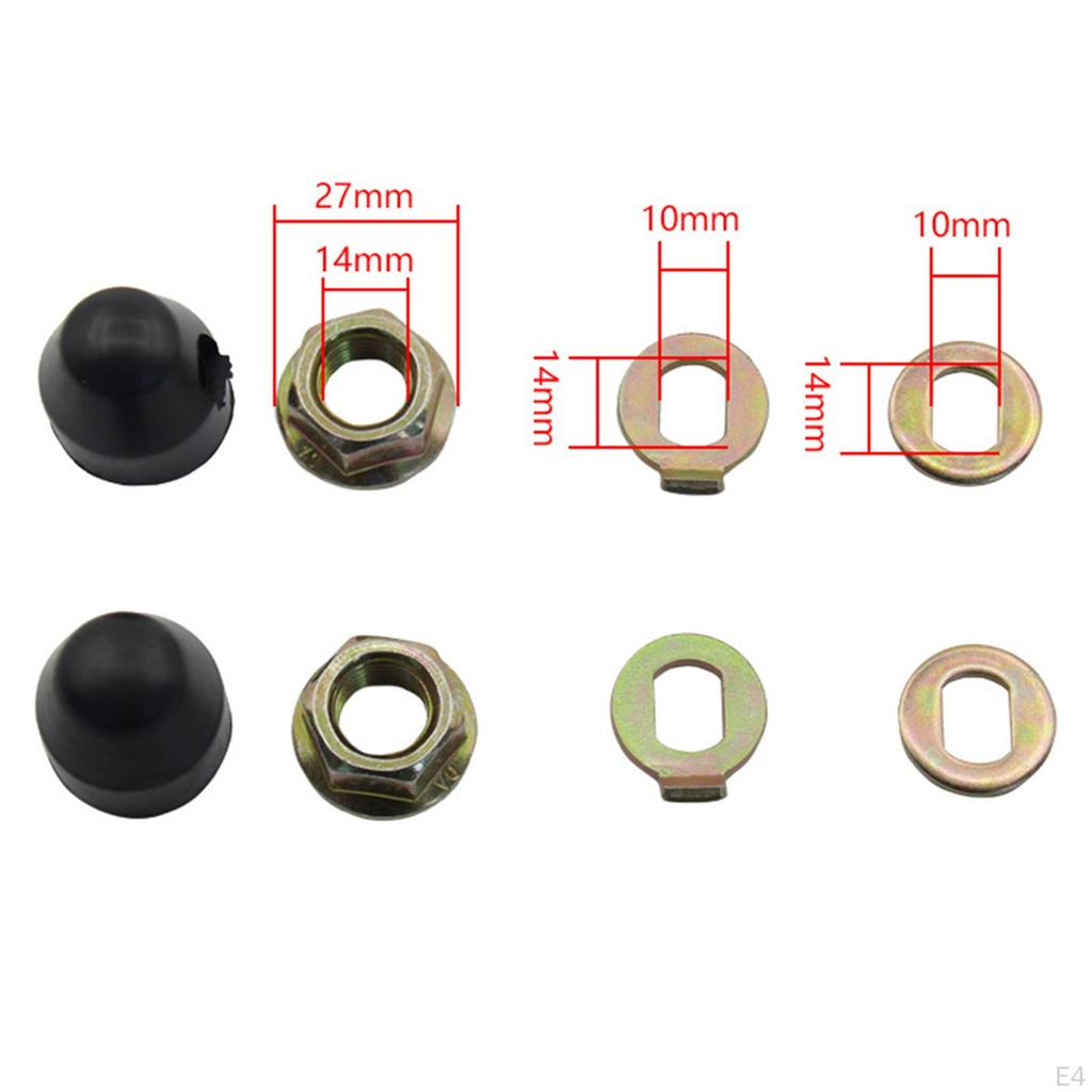 E Motor Nuts Kit DIY Parts Hub Screws for Cycling Sports Riding Adults