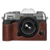 BEADY FUJIFILM XT50 Dedicated Hand Grip Case, PU Leather, Brown, for Fujifilm X-T50
