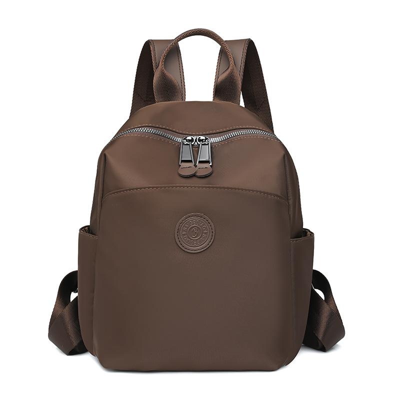 

Женский водонепроницаемый легкий рюкзак большой емкости, студенческая сумка для commuting, школьная сумка кофейный