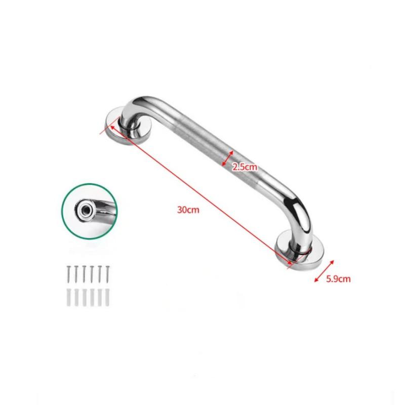Stainless Steel Safety Grab Bar Bathroom Handrail Accessible Support for Elderly Seniors Disabled Handicap Toilet Shower