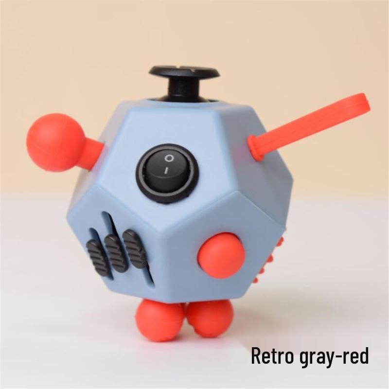 Second Generation 12-Sided Stress Relief Decompression Magic Cube Toy