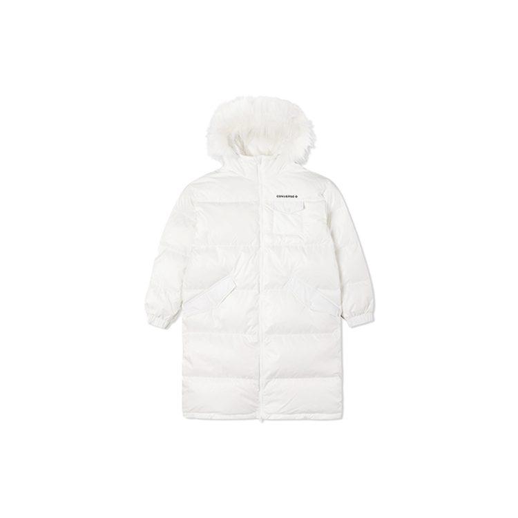 Converse Down Jacket Winter Women's White 10021989-A01