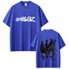 Limited Rock Band Gorillaz Print Tshirt Men Women Casual Oversized Crewneck T Shirts Male Fashion High Quality Cotton Tshirt