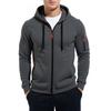New Men's Hoodie Quarter Zip Hoodies Pocket Sports&Outdoor Streetwear Cool Casual Spring Fall Clothing Hoodies Sweatshirts