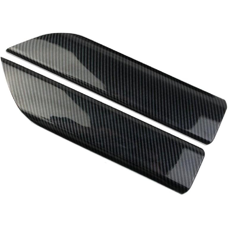 Carbon Fiber Inner Door Handrail Handle Cover Trim for 2019-2026 Chevy Silverado 1500/GMC Sierra 1500 for 2020-2026 Sierra/Silverado 2500 3500 HD