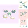 Adorable Cute Cartoon Cat Badge Stylish Space Cat Design Alloy Brooch For Everyone