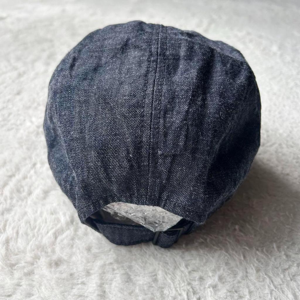 [USED] Vivienne Westwood Man Cap, Indigo, Logo Embroidery, 24SS