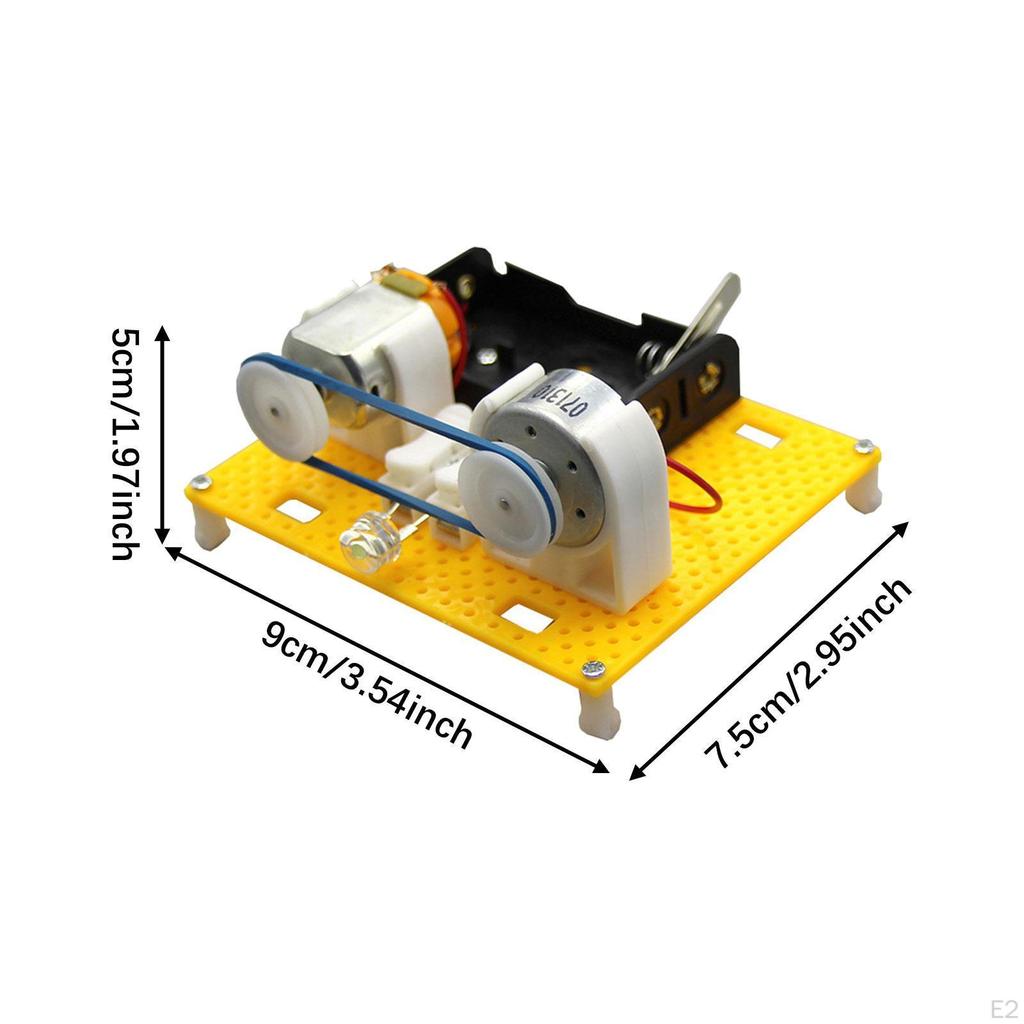 Education Model Toy Electric Motor Electronic Simple Assemble Invention Lab Teaching Tool