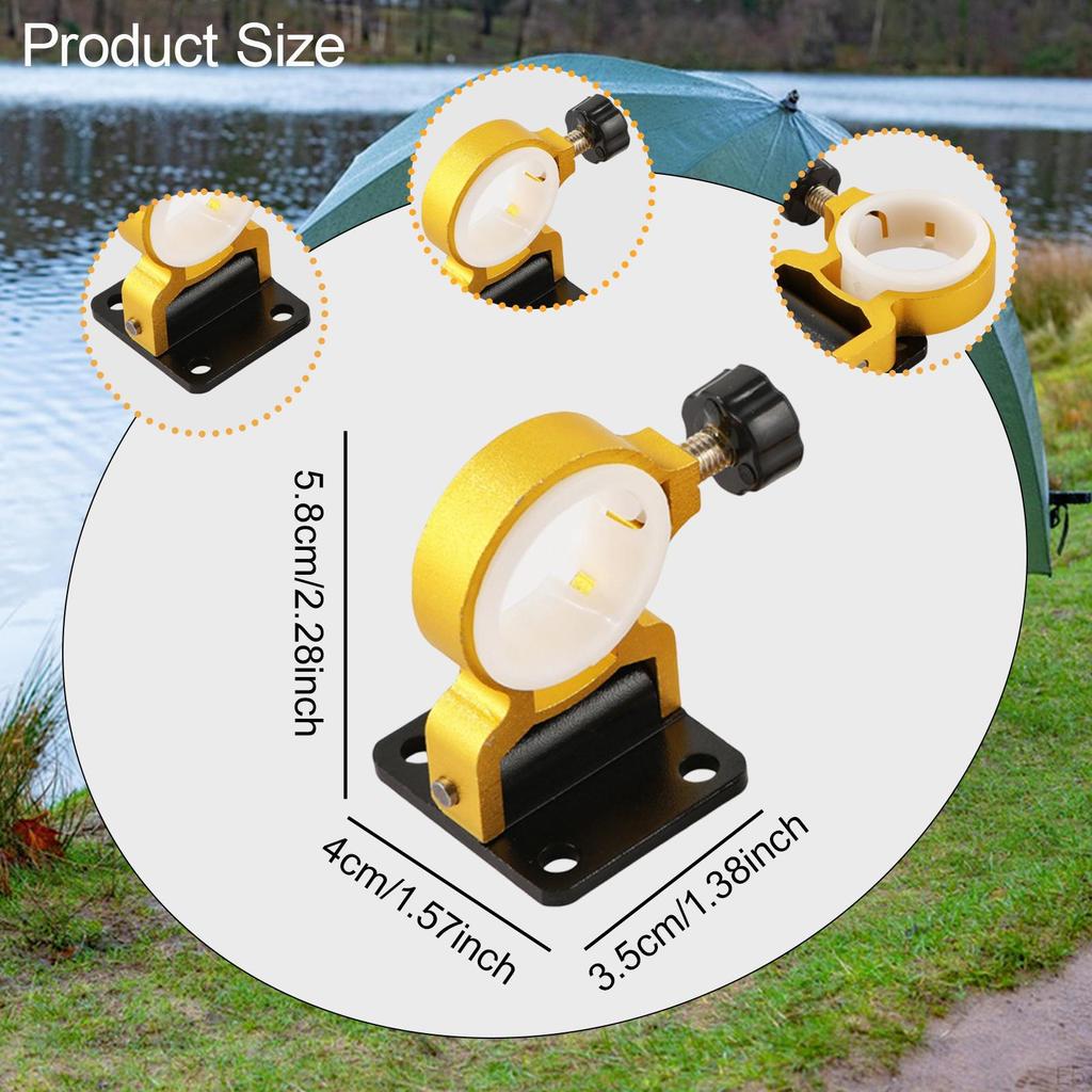 2 Pieces Foldable Ing Umbrella Holder Accessory Box Fixing Bracket