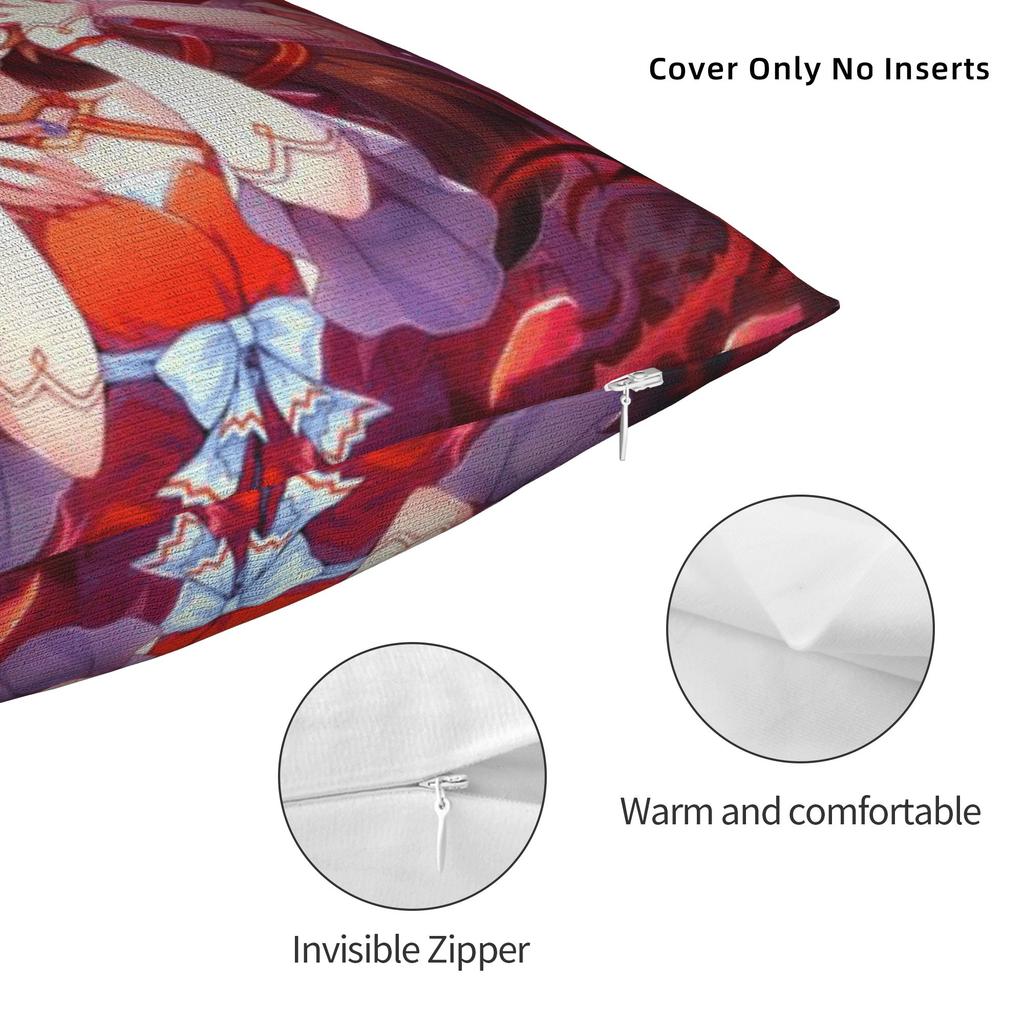 Pillow Cover Umamusume  Novelty Pillow Case For Wedding Party Home Decor Pillowcases