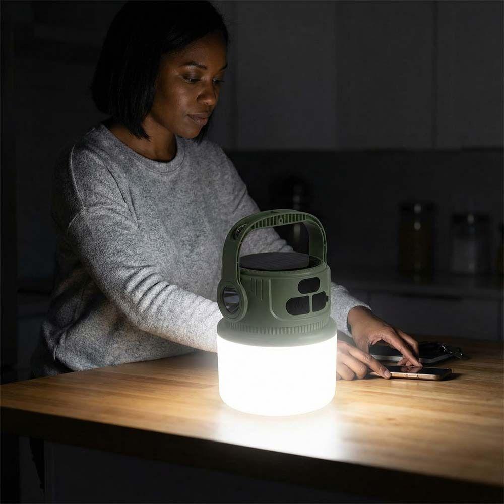 USB Rechargeable LED Solar Camping Light LED Light Tent Light Rechargeable Light  Emergency Use