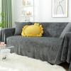 Winter Rabbit Plush Sofa Cushion Thickened Non-Slip High-End Cushion Nordic Simple Generation with All-Inclusive Sofa Cover Cover Towel
