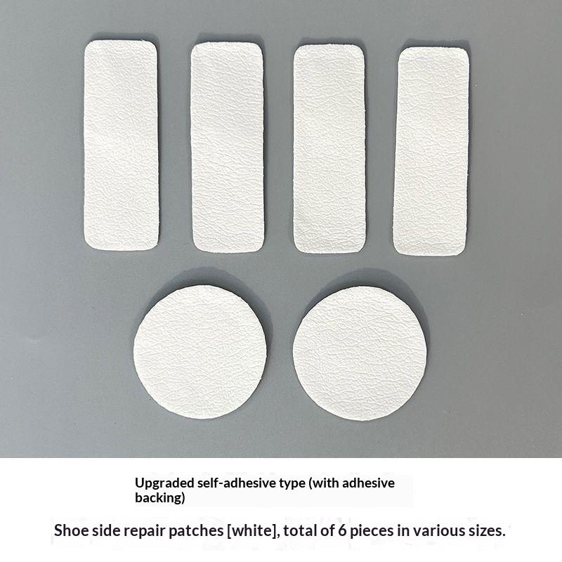 6Pcs Shoe Repair Patches For Heel And Inner Lining Wear Self-Adhesive Repair Stickers For Sneakers Shoes