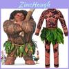 Nádherný kostým Moana Maui pro dospělé a děti s realistickými motivy