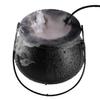 12 LED Halloween Witch Bucket Halloween Cauldron with Mist Maker