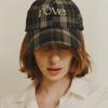 Poesiedame [The Shelter] Reve Check Ball Cap