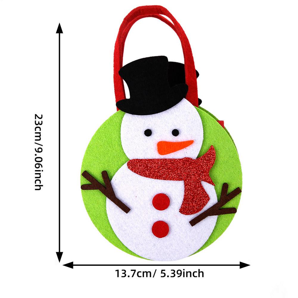 

Christmas Favor Bags 2 Pieces Seasonal Favor Pouches Festive Snack Pouches For Kids Christmas Office Candy Chocolate Snack other