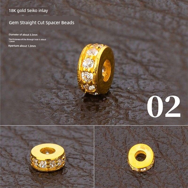 

Аксессуары из 18-каратного золота Сделай сам Древнее золото с инкрустацией драгоценными камнями Прямоугольная разделительная бусина SEPTA Браслет Ожерелье Браслет Наручная цепочка Аксессуары ручной работы [2] 18K Gold Seiko Gem Straight Cut Beads * 1