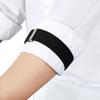 1 Pair Anti-Slip Cuff Holder Armband Men Women Business Elastic Adjustable Shirt Sleeve Garter Strap Arm Band Sleeve Bracelet
