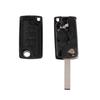 Car Replacement Flip 2 Button Auto Key Shell Case Cover for Peugeot 207 307