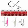 60PCS with Hook Connector Shrimp Bait Set PVC Lures Shrimp Bass Fishing Lures Kit  Bass Fishing