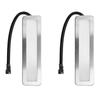 Afzuigkaplampen, 120mm LED Fornuislamp 1.5W Rechthoekige Rookafzuiger Lamp, DC 12V Wit SM