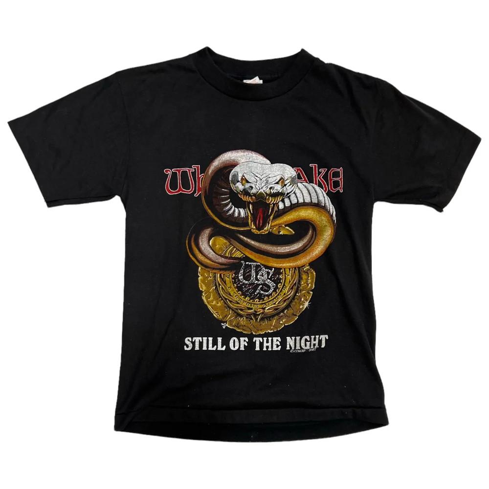 1988 Whitesnake  «Still of the Night» Футболка Унисекс EN610 Унисекс Футболка XL