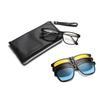 4 In 1 Spectacle Frame Men Women With 3PCS Clip On Polarized Sunglasses Magnetic Glasses Male Computer Optical Myopia Eyeglasses