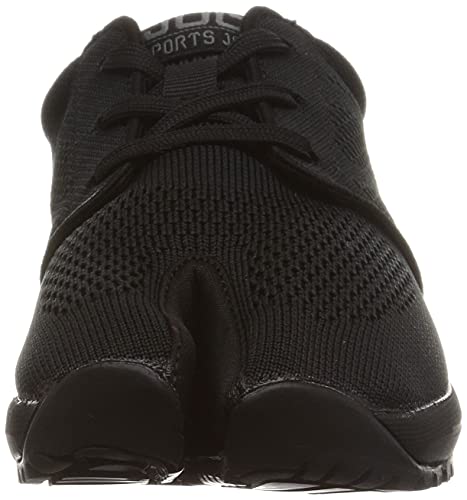 Margo Tabi-Style Shoes, Barefoot Air Cushion, for Training, Fitness, Running, and Sports Jog, Unisex, Adult, Black, Size 27.0 cm, 2E