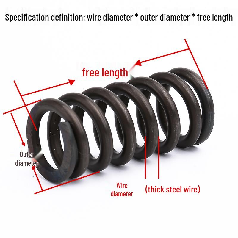 2mm Small Compression Shock Absorption Spring - Custom Size Available Wire diameter 2 * Outer diameter 11 * 15 length