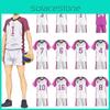 Haikyuu Shiratorizawa No.1 Volleyball Costume Stylish Short Sleeve Outfit Set