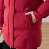Fashion Women Winter Coats Hooded Loose Thick Warm Long Parkas Female Jackets
