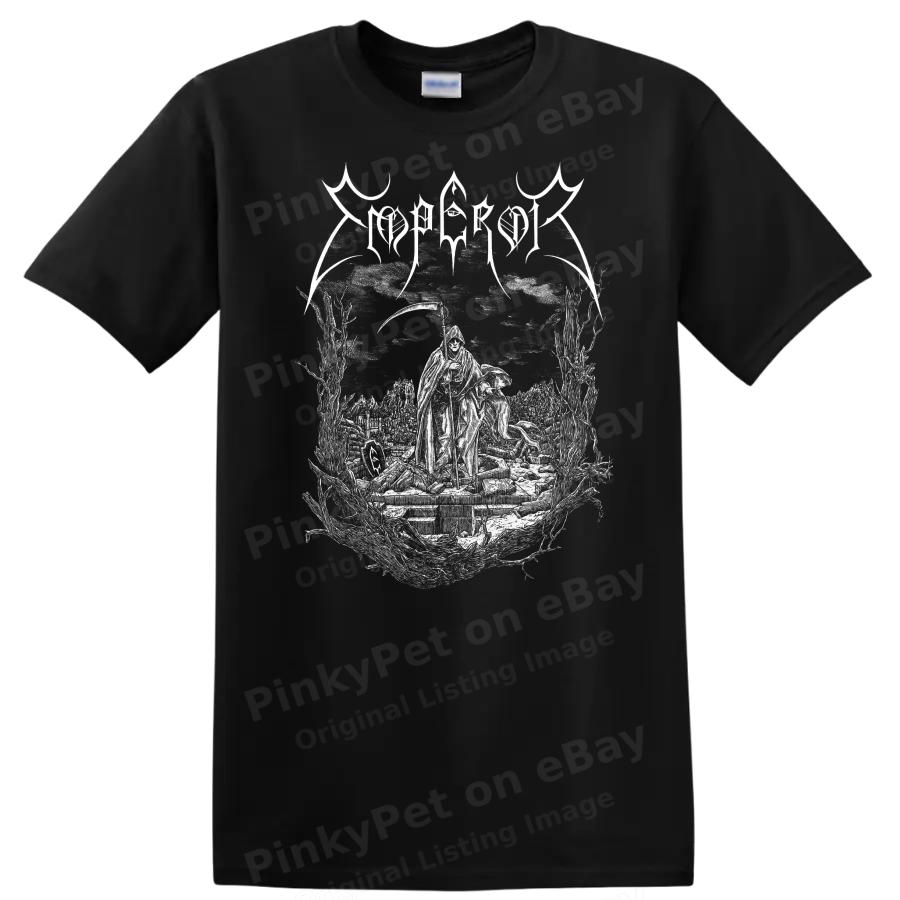 Grim Reaper Graphic T Shirt Dark Art Death Scene Heavy Metal Tee