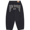 NOMANUAL Raw Vision Denim Pants   Washed Black