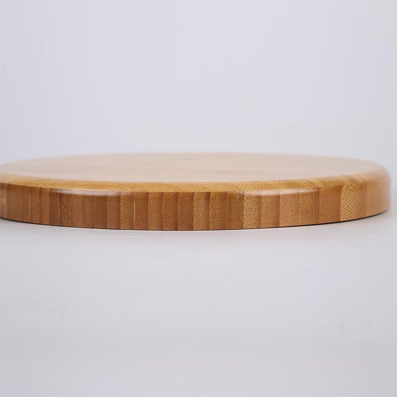 Bamboo Round Serving Tray