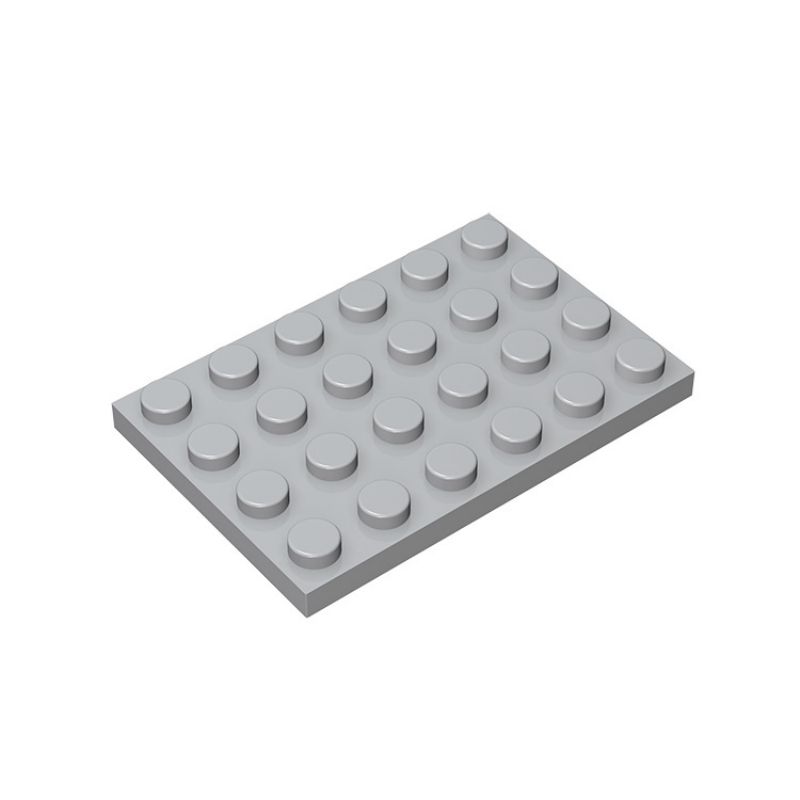 

MOC 10PCS 3032 4x6 Plate Constructing Blocks Kit High-Tech Tire Board Light Panel Bricks Particle Toys Children Birthday Kid Presents