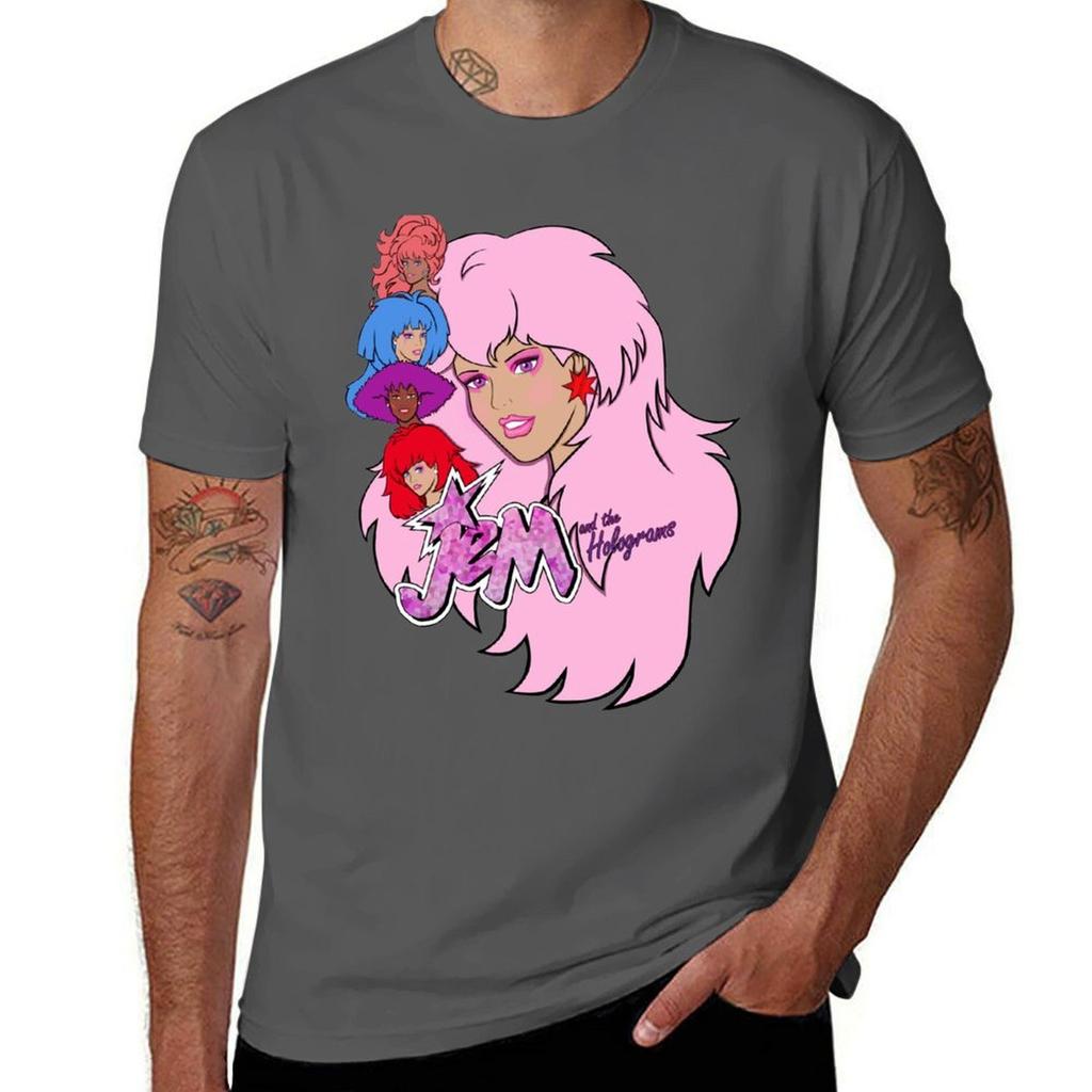 Jem And The Holograms Tshirt Vintage Style Printed Top Tshirt